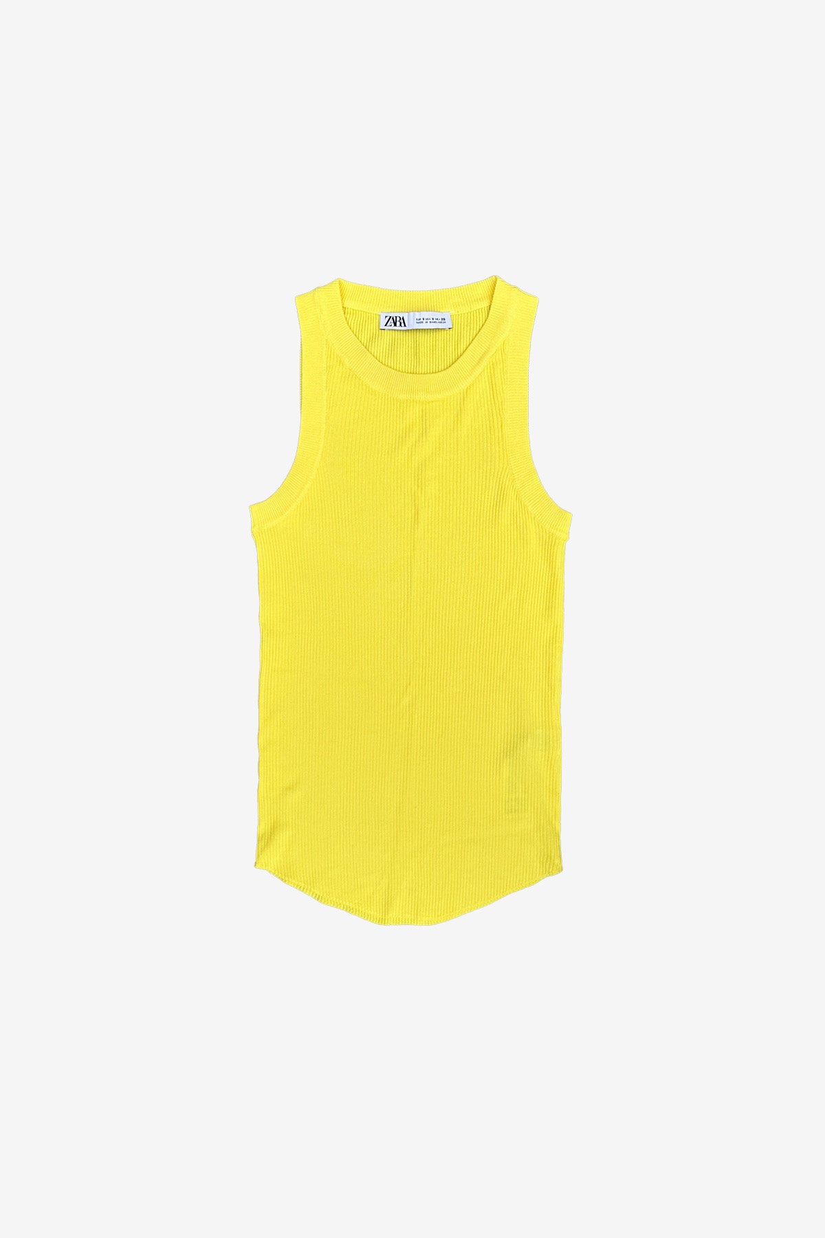 Top tirantes amarillo ZARA S PASALY