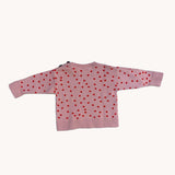 Bobo Choses Pink Sweater 6-9M