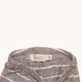 Tocoto Vintage Striped Gray Pants 1-3M