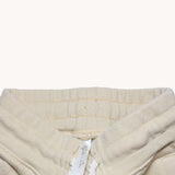 Pantalón largo beige Rylee + Cru 3-6 M