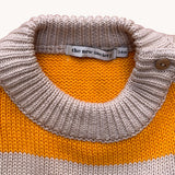 Orange striped sweater The New Society 18-24M