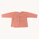 Micu Micu Orange Knit Cardigan 9-12M
