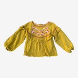 Blusa mostaza Lousie Misha 6Y