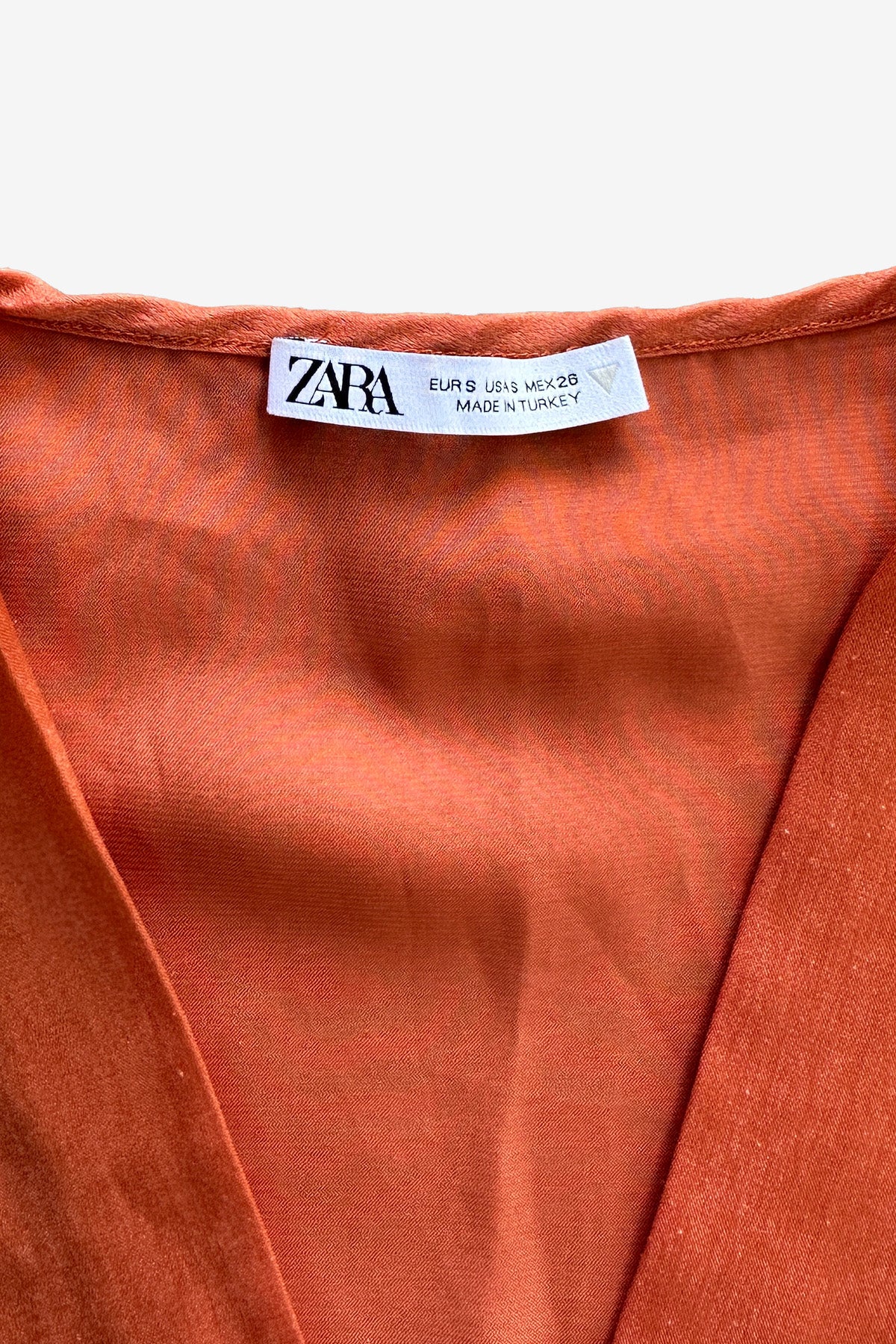 Body naranja zara fashion