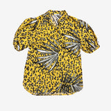 Camiseta amarilla leopardo CAYRO M