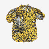 Camiseta amarilla leopardo CAYRO M